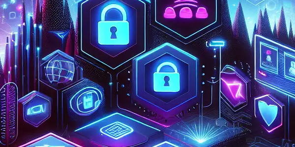 A vibrant digital landscape featuring premium adult subscription platforms with symbols of content variety and secure user experience.