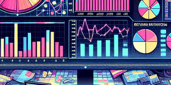 A digital artwork depicting a diverse group analyzing statistics of the Japanese adult film industry on a sleek computer screen.